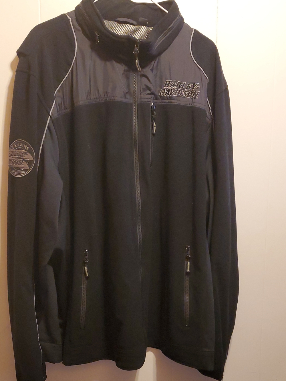 Harley-Davidson Fleece Jacket Black 3XL